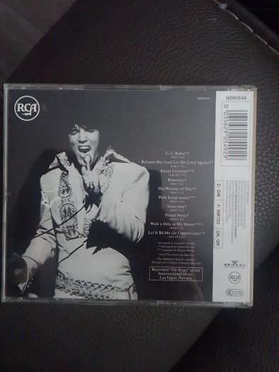 Elvis CD - On Stage, February 1970