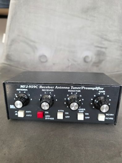 MFj-959C Receiver Antenna Tuner/Preamplified