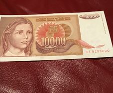 Yugoslavia Banknote - 10000 Dinara 1992