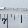 Vintage Sterling Silver 925 Cute Double Heart Charm Bracelet 4,30g Image 8