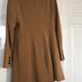 Long camel coloured blazer jacket Image 3
