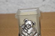 Bear with Heart Candle
