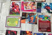 Vintage 1990s Marvel XMen Trading Cards Lot  Iron Man  Rogue Professor X Beavis &amp; Butthead Rare Bundle