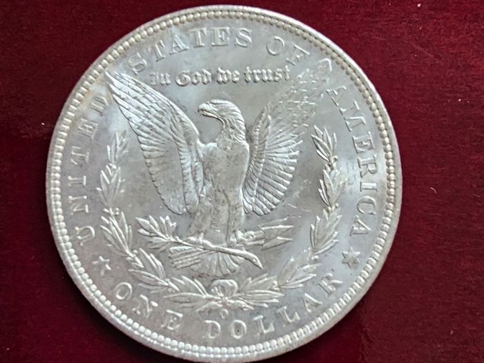 1904 O Morgan Silver Dollar Brilliant Uncirculated New Orleans Mint