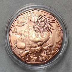 Austria 5 Euro Copper Uncirculated Coin 2022 - Little I-Am-Me - Easter Coins