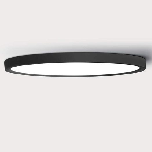 LED Ceiling Light Black Shell 12W 1100lm Natural White 4000K Round D18cm Modern Surface Mount Ceiling Lamp for Living Room Hallway Kitchen Bedroom Bathroom Light MULTIPLE SIZES AVAILABLE (FREE POSTAGE)
