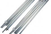 Via Mondo Steel Rear Pad Poles (2) for Porch Awnings