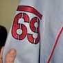 Vintage SJ 69 Varsity Jacket - XL size Image 7