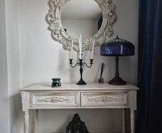 Elegant French Provincial Style Console Table