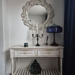 Elegant French Provincial Style Console Table
