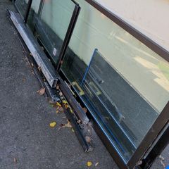 Patio glass door