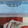 Punisher War Zone Issue 5 CGC 9.8 Graded Comic Book Framed Marvel Image 6