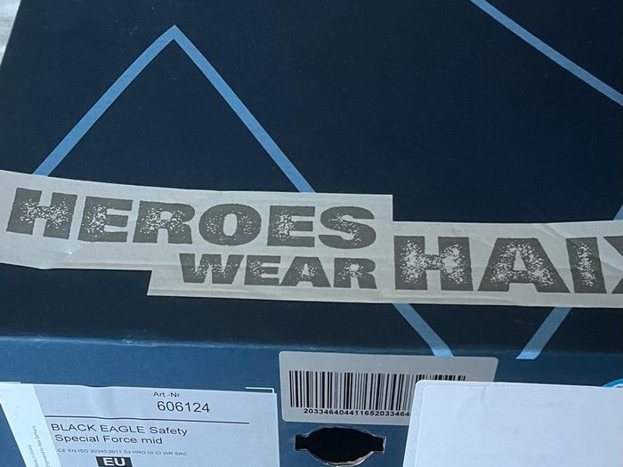 New HAIX Black Eagle Gore Tex Boots