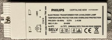 Philips 20-60w Certaline Transformer