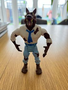 Vintage Ghostbusters Wolfman Monster