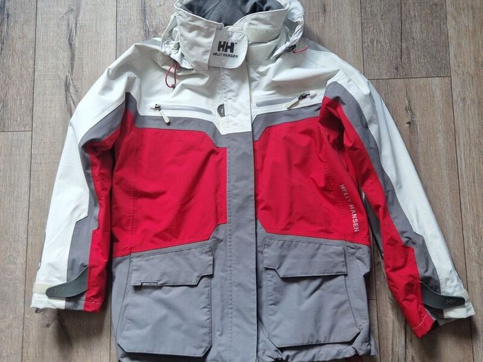 Men's Helly Hansen Crew Fleece Sailing Jacket size L