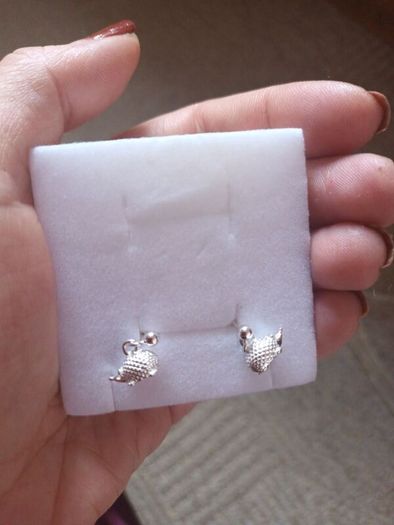 Hedgehog earrings