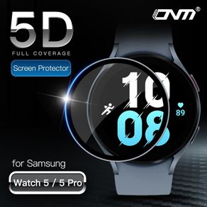 5D Full Screen Protector for Samsung Galaxy Watch 5 Pro 45MM Soft Protective Film Not Glass