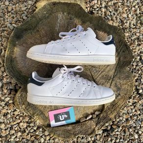 Premium Adidas Stan Smith White Navy