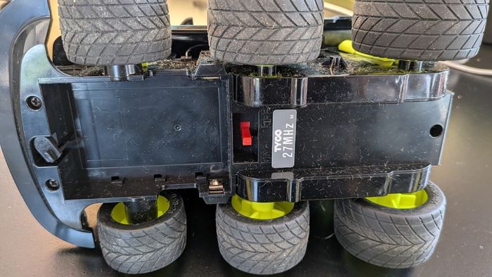 Rare Tyco Rampage 4x6 9.6V Turbo RC Truck Boxed Untested Vintage