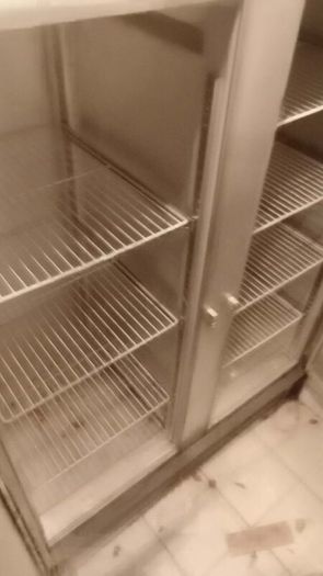 Commercial fridge and freezer