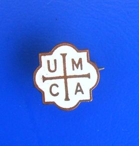 UMCA (Universties Mission to Central Africa) - a vintage enamel badge (1950s / 1960s)