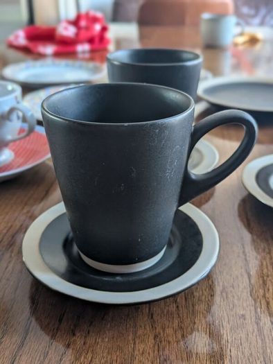 cups and saucers