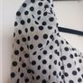 Size 10 White with black polka dot top Image 4