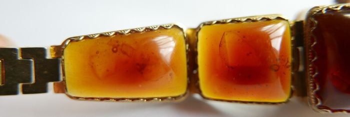 Vintage womens amber cocktail watch. Russian Watch Ladies CHAIKA