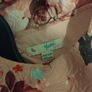 Yumi pink floral Dress size 9-10 Image 6