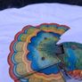 Rare Ges Geschutzt Wind up Turkey Image 2