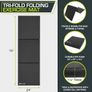 180 x 60 x 5 cm Folding Soft Floor Mat, Gym Mat, Fitness Mat, Gymnastics Mat Image 10