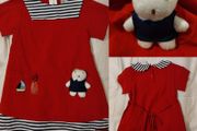 Beautiful Dress With Teddy Bear