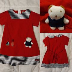 Beautiful Dress With Teddy Bear