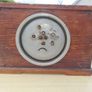 Antique Chinese table clock in a wooden case Image 5