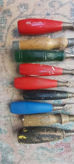 Hand Chisels (used) x 9 - For Sale