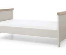 Mamas & Papas Cot Bed & matress in Grey & Oak