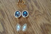 Vintage Clip On Earrings x 5 for Sale