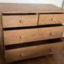 Antique pine chest of drawers Image 2