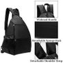 Brand New Pickleball Bag Portable Lightweight Adjustable with Fence Hooks Image 4