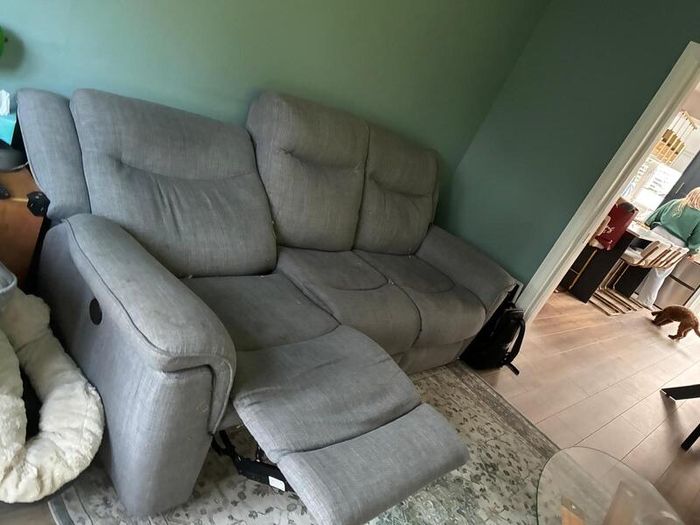 Electric double reclining Sofa  and reclining rocking chair
