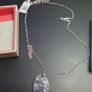NEW Ted Baker silver color Necklace with small sparkling stones Image 2