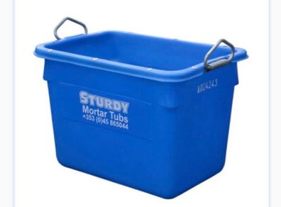 Mortar tub x 3.