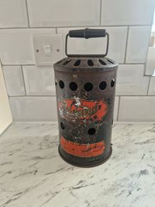 WWII Portable Small Bunker Stove