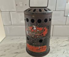 WWII Portable Small Bunker Stove
