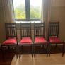 Arts and crafts dining chairs Image 4