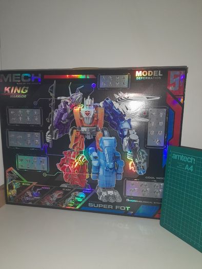 King Mech Warrior  Super Fusion Dinosaur Mech
