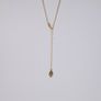 Courreges Paris Necklace with 47 cm Chain and Teddy Bear Pendant Image 3