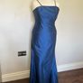 Navy 100% Silk Mother of the Bride Three Piece Image 4