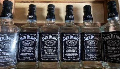 Jack daniels Empty bottles